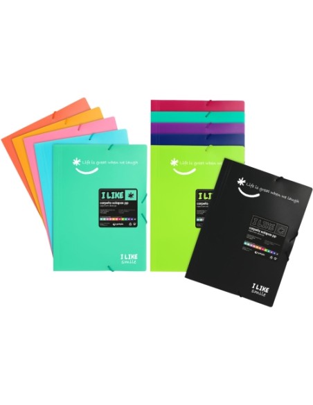 CARPETA SOLAP.GRAFOP.PP LIKE 2 Fº MINT - Pack de 8 unidades